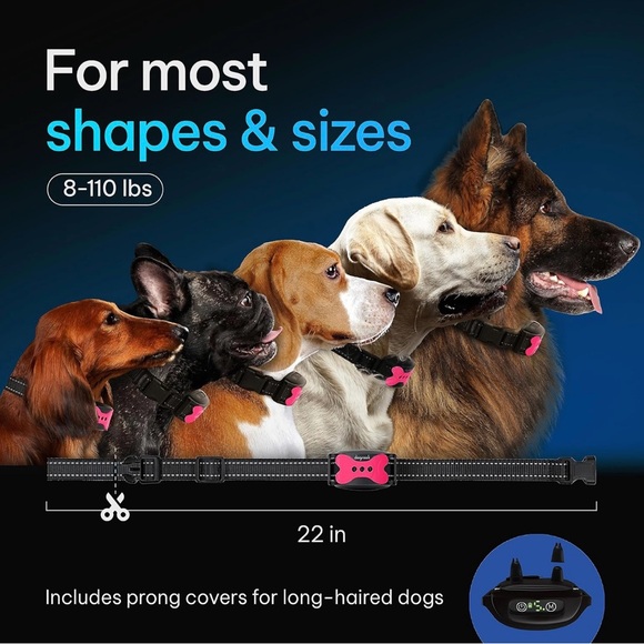 Dog rook humane no shock bark collar EUC only used a few times in the house. - Picture 5 of 13